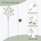 Babys Breath Artificial Flowers, 18 Pcs White Fake Baby Breath Flowers Artificial Bulk Real Touch Faux Gypsophila Bouquets for Wedding Floral Arrangement Party Home Decoration